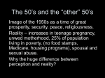 The 50`s and the “other” 50`s
