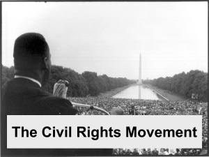 The Civil Rights Movements