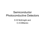 Semiconductor Photoconductive Detectors