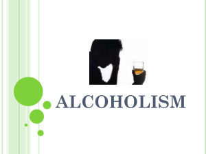 alcoholism