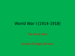 World War 1 - Warren County Schools