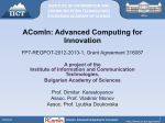 Advanced Computing for Innovation