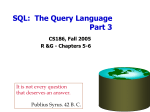 SQL Queries - EECS: www-inst.eecs.berkeley.edu