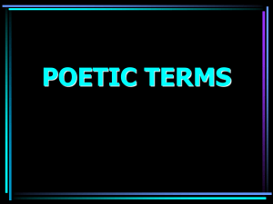 poetic terms - englishcaldwell