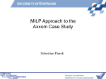 MILP approach to the AXXOM case study