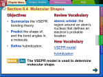 VSEPR Model (cont.)