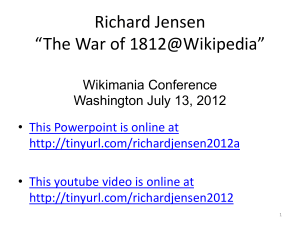 Images of 1812 - Web Sources for Military History
