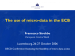 OECD Conference on Micro-data