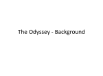 The Odyssey - Background - English9th-2012