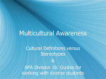 Div. 16 Guidelines and Culture Grams (ppts)