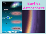 Earth`s Atmosphere