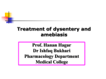3-Treatment of dysentery and amoebiasis2016-12-20