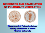 Pulmonary ventilation