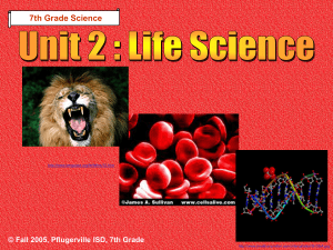 7th Grade Science - Pflugerville ISD