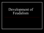 Development of Feudalism