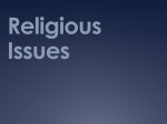 Religious Issues