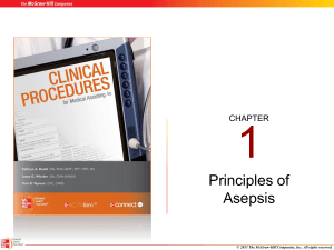 Principles of Asepsis - McGraw Hill Higher Education