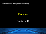 Lecture 11 – Powerpoint