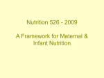 nutrition and lifestyle for a healthy pregnancy and child