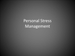 Personal Stress Management