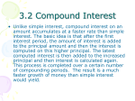 3.2 Compound Interest