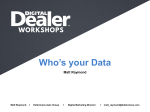 Who`s your Data Matt Raymond