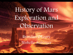History of Mars Exploration and Observation