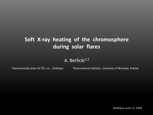 X-ray heating of the chromosphere