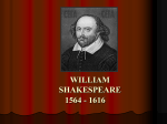 william shakesspeare (1564-1616)