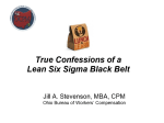 True Confessions of a Lean Six Sigma Black Belt