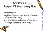 Region VI Mentoring Plan