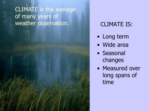 Climate Change