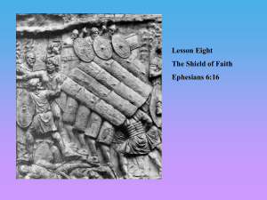 The shield of faith - Bible Teaching Program
