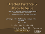 Absolute Value