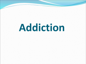 Addiction Notes