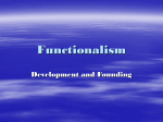 Functionalism