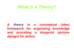 What is a Theory?