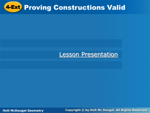 Holt McDougal Geometry 4-Ext
