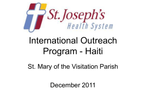to see pictures of our work in Haiti