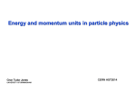 Energy_and_Momentum_Units_in_Particle_Physics