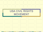 Civil Rights PPT and Reflection