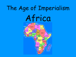 The Age of Imperialism