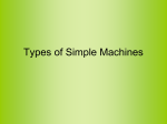 Types of Simple Machines