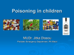 POISONING IN CHILDREN