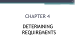 Chapter 04_Determining Requirement