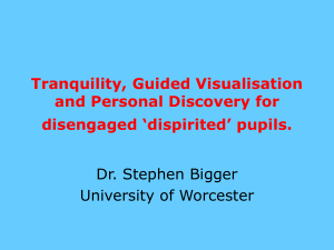 tranquillity - Worcester Research and Publications