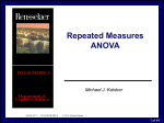 Repeated Measures ANOVA