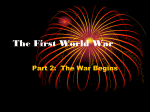 The First World War - Middletown Public Schools