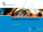 CC-IN2P3 data repositories