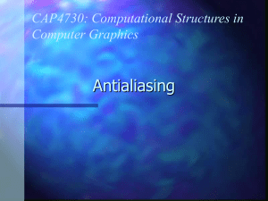 Antialiasing